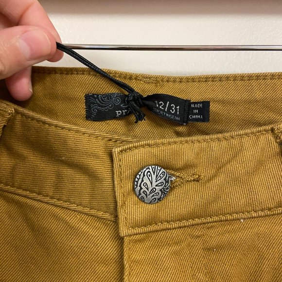 Prana Womens Kayla Brown Short Inseam Regular Fit Straight Jeans Sz 12 - Picture 4 of 8